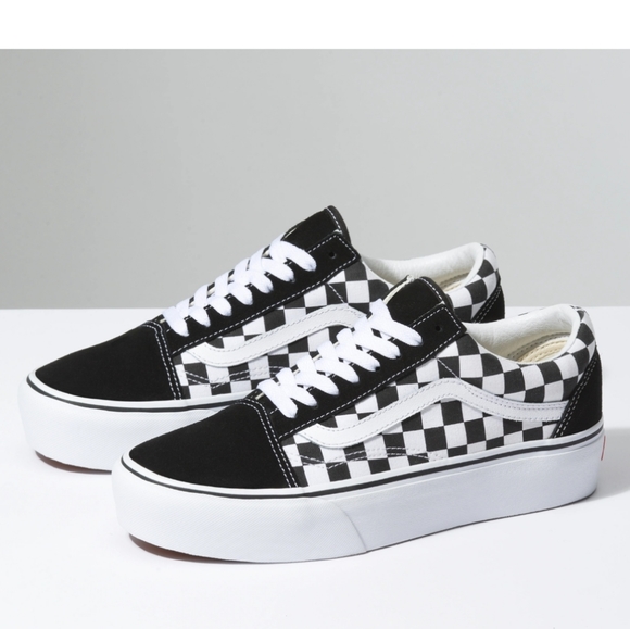 Vans Shoes - VANS - Checkerboard Old Skool Platform